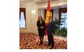 SPECIAL REPRESENTATIVE NATALIA GHERMAN MEETS SPEAKER OF THE PARLIAMENT AND VICE-PRIME-MINISTER OF THE KYRGYZ REPUBLIC 
