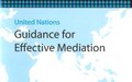 United Nations Guidance for Effective Mediation