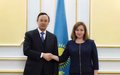 Спецпредставитель Наталья Герман посетила Астану