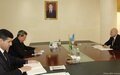 СПЕЦПРЕДСТАВИТЕЛЬ КАХА ИМНАДЗЕ ВСТРЕТИЛСЯ С МИНИСТРОМ ИНОСТРАННЫХ ДЕЛ ТУРКМЕНИСТАНА В РАМКАХ РЕГИОНАЛЬНОГО СОТРУДНИЧЕСТВА