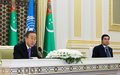 UN Secretary-General's joint press conference with President Berdimuhamedov of Turkmenistan